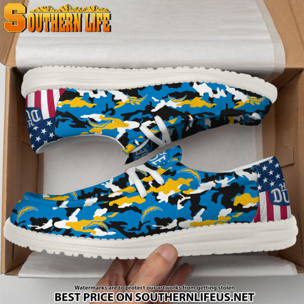 Tubopro Los Angeles Chargers Personalized Hey Dude Shoes For Men And Women - Image 4