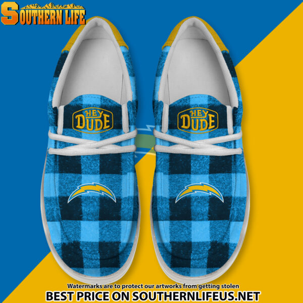 Tubopro Los Angeles Chargers Personalized Hey Dude Shoes For Men And Women