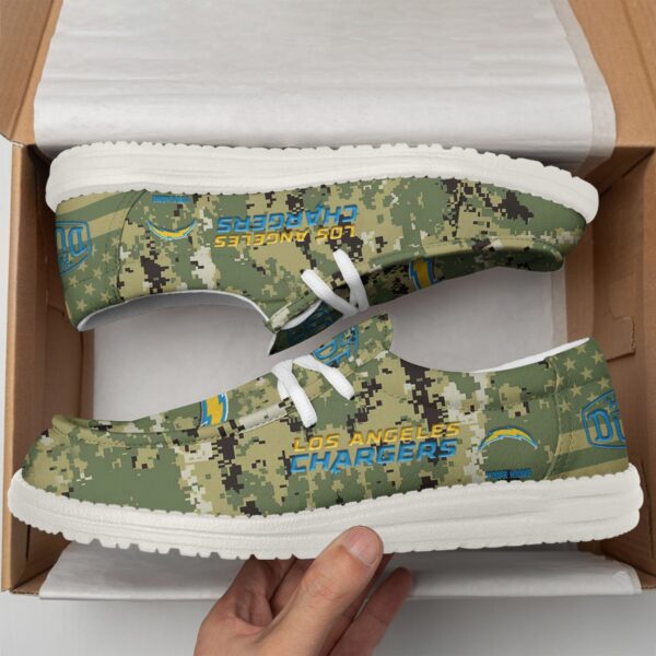 Tubopro Los Angeles Chargers Personalized Hey Dude Shoes For Men And Women - Image 2