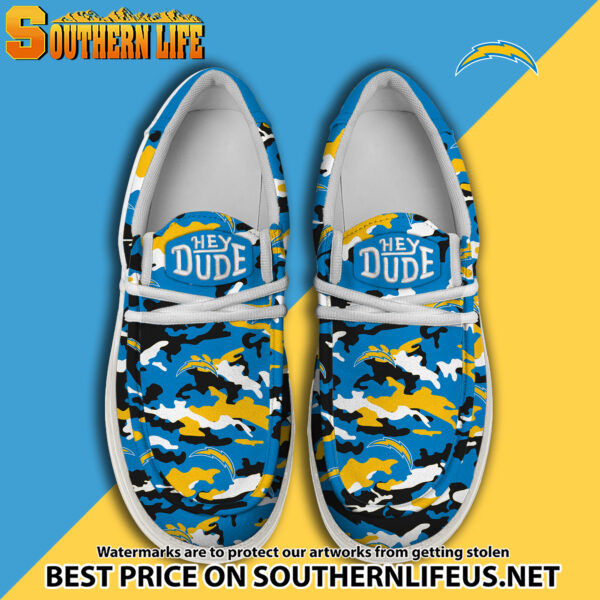 Tubopro Los Angeles Chargers Personalized Hey Dude Shoes For Men And Women