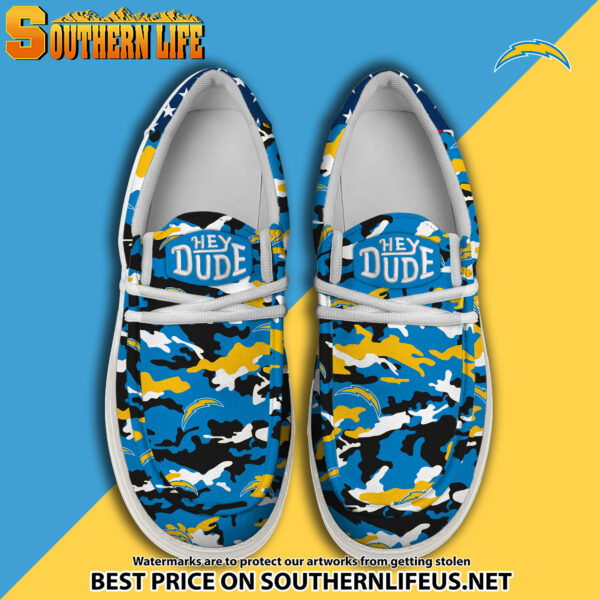 Tubopro Los Angeles Chargers Personalized Hey Dude Shoes For Men And Women