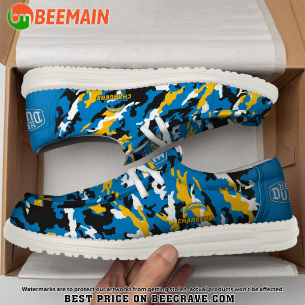 Tubopro Los Angeles Chargers Personalized Hey Dude Shoes For Men And Women - Image 4