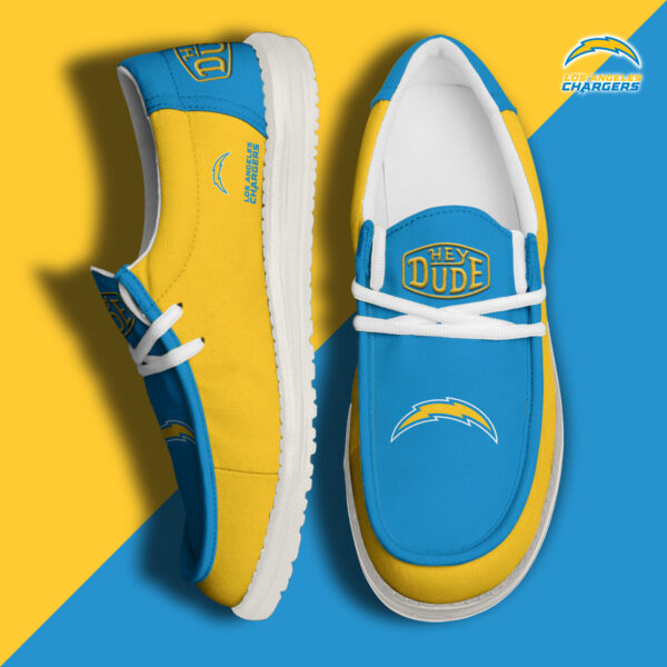 Tubopro Los Angeles Chargers Personalized Hey Dude Shoes For Men And Women