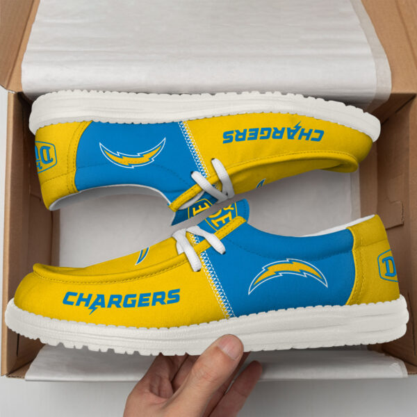 Tubopro Los Angeles Chargers Personalized Hey Dude Shoes For Men And Women - Image 2