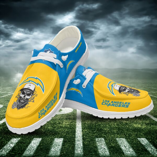 Tubopro Los Angeles Chargers Personalized Hey Dude Shoes For Men And Women