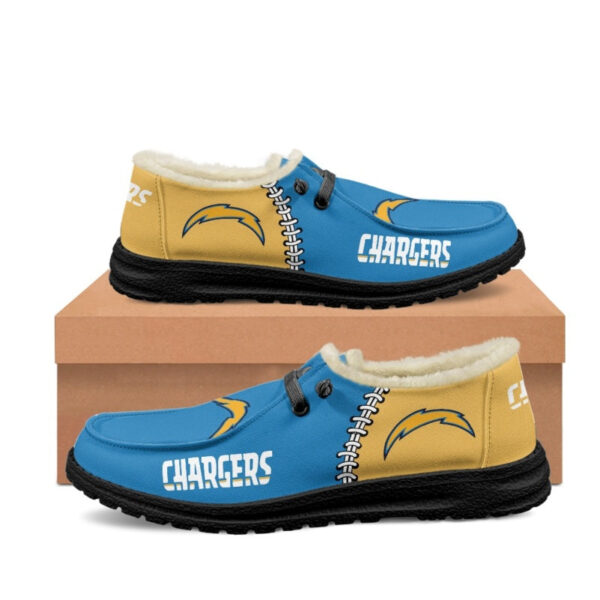 Tubopro Los Angeles Chargers Personalized Hey Dude Shoes For Men And Women