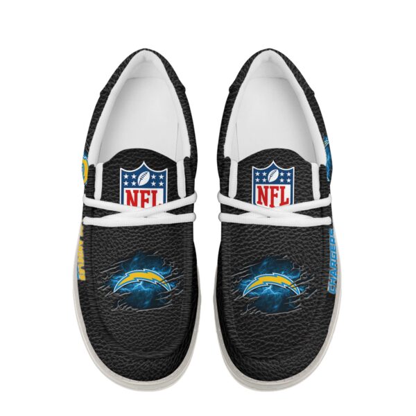 Tubopro Los Angeles Chargers Personalized Hey Dude Shoes For Men And Women - Image 4