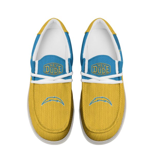 Tubopro Los Angeles Chargers Personalized Hey Dude Shoes For Men And Women - Image 4