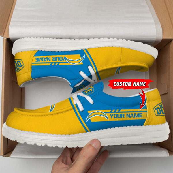 Tubopro Los Angeles Chargers Personalized Hey Dude Shoes For Men And Women - Image 2