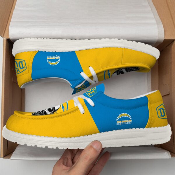 Tubopro Los Angeles Chargers Personalized Hey Dude Shoes For Men And Women - Image 3