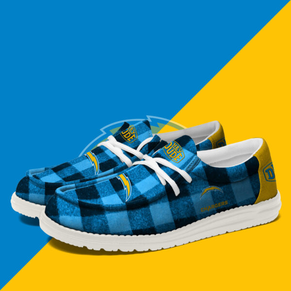 Tubopro Los Angeles Chargers Personalized Hey Dude Shoes For Men And Women - Image 2
