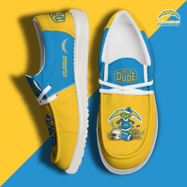 Tubopro Los Angeles Chargers Personalized Hey Dude Shoes For Men And Women