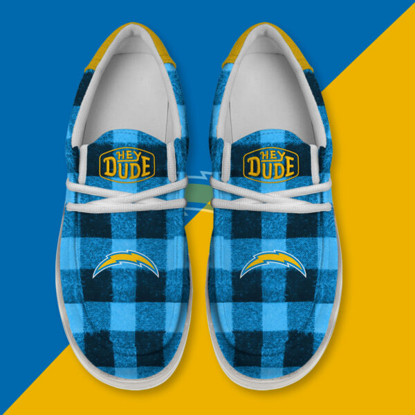 Tubopro Los Angeles Chargers Personalized Hey Dude Shoes For Men And Women