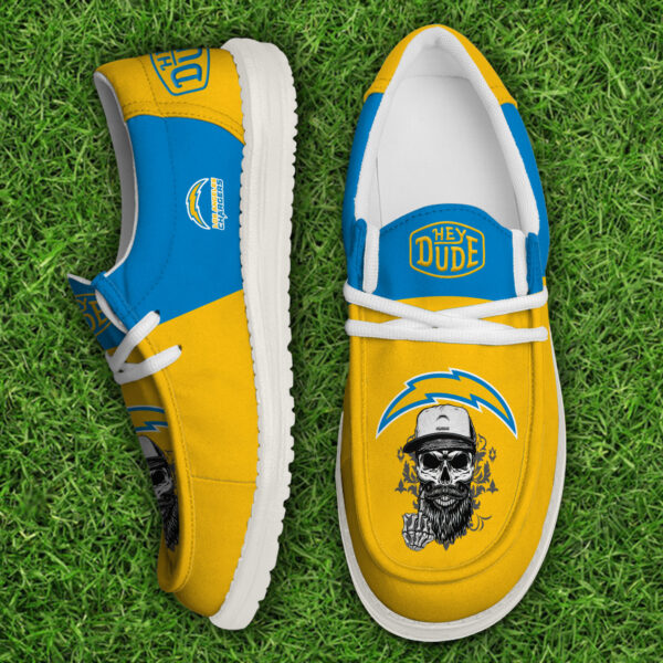 Tubopro Los Angeles Chargers Personalized Hey Dude Shoes For Men And Women