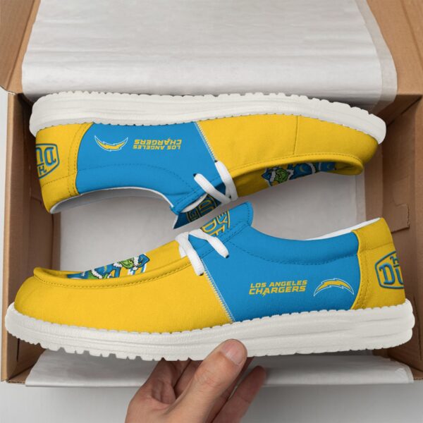 Tubopro Los Angeles Chargers Personalized Hey Dude Shoes For Men And Women - Image 3