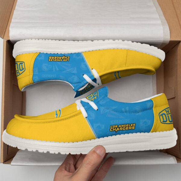 Tubopro Los Angeles Chargers Personalized Hey Dude Shoes For Men And Women - Image 2