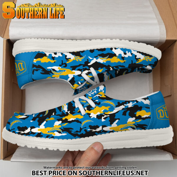 Tubopro Los Angeles Chargers Personalized Hey Dude Shoes For Men And Women - Image 4