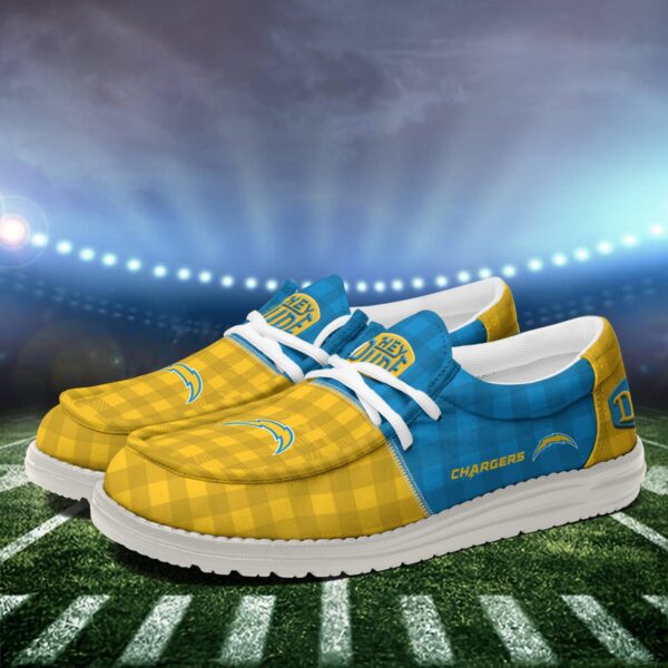 Tubopro Los Angeles Chargers Personalized Hey Dude Shoes For Men And Women - Image 4