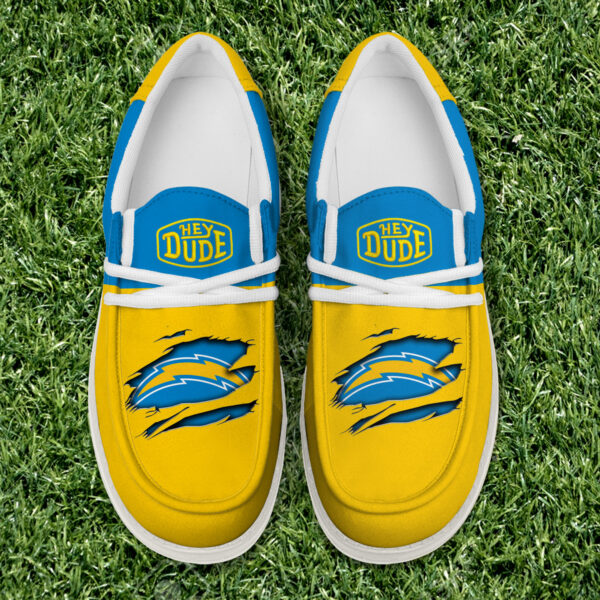 Tubopro Los Angeles Chargers Personalized Hey Dude Shoes For Men And Women - Image 5