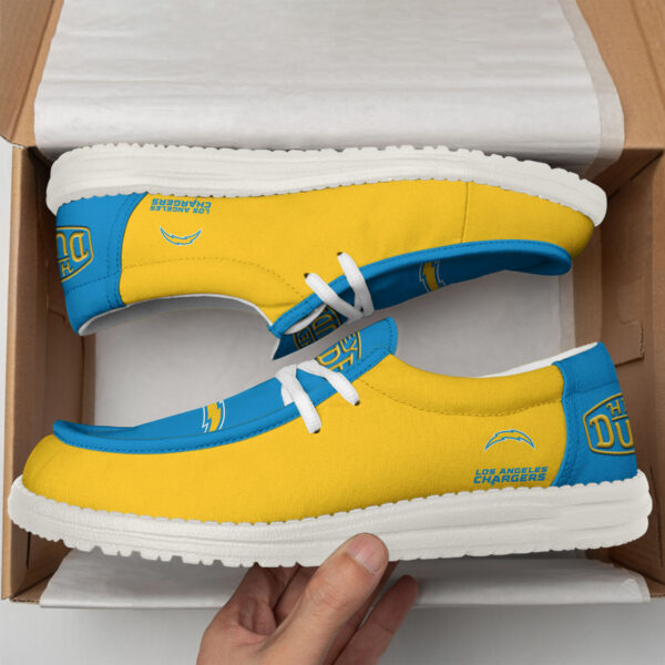 Tubopro Los Angeles Chargers Personalized Hey Dude Shoes For Men And Women - Image 2