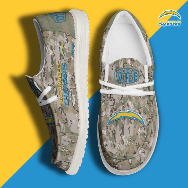 Tubopro Los Angeles Chargers Personalized Hey Dude Shoes For Men And Women