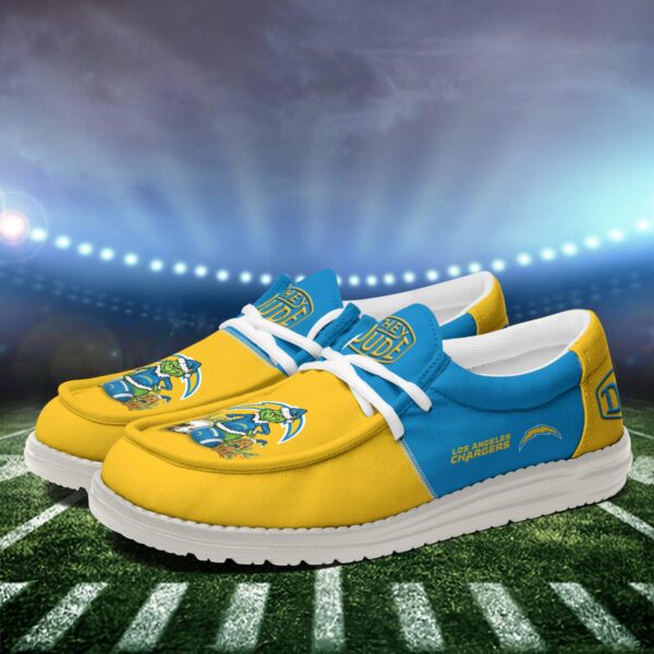 Tubopro Los Angeles Chargers Personalized Hey Dude Shoes For Men And Women - Image 4