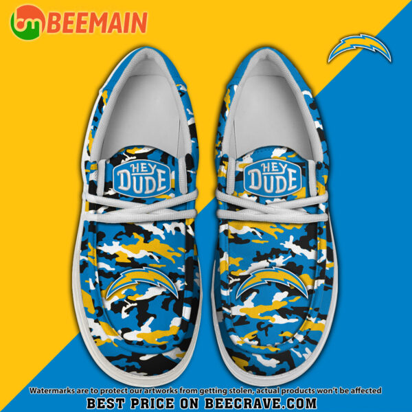 Tubopro Los Angeles Chargers Personalized Hey Dude Shoes For Men And Women