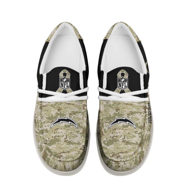 Tubopro Los Angeles Chargers Personalized Hey Dude Shoes For Men And Women - Image 4