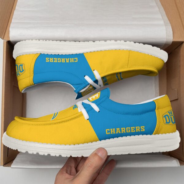 Tubopro Los Angeles Chargers Personalized Hey Dude Shoes For Men And Women - Image 2