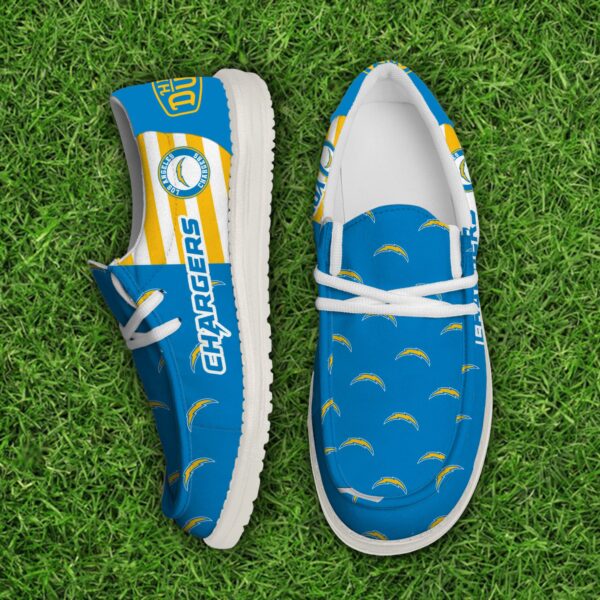 Tubopro Los Angeles Chargers Personalized Hey Dude Shoes For Men And Women - Image 5