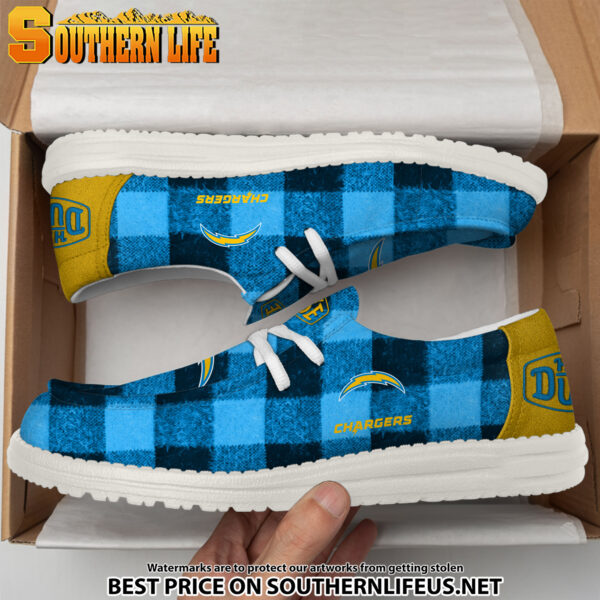 Tubopro Los Angeles Chargers Personalized Hey Dude Shoes For Men And Women - Image 4