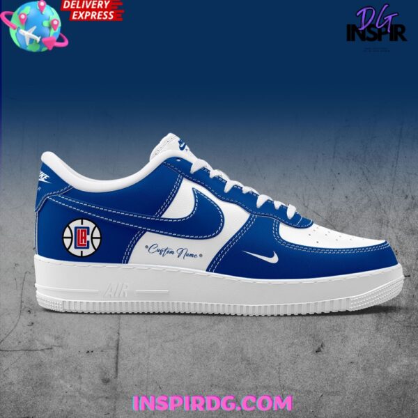 Tubopro Los Angeles Clippers Air Low-Top Sneakers Shoes For Men And Women - Image 2