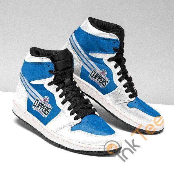 Tubopro Los Angeles Clippers NBA AJ1 High Sneakers Shoes For Men And Women