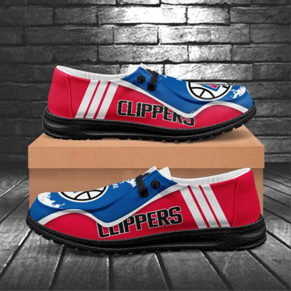 Tubopro Los Angeles Clipperss Hey Dude Shoes For Men And Women - Image 6