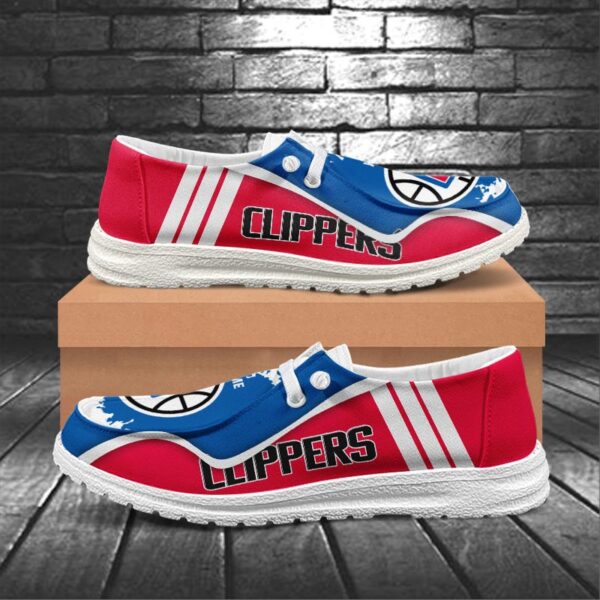 Tubopro Los Angeles Clipperss Hey Dude Shoes For Men And Women - Image 5