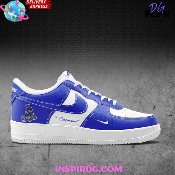 Tubopro Los Angeles Dodgers Air Low-Top Sneakers Shoes For Men And Women - Image 3