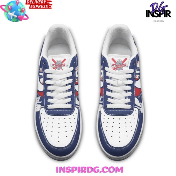 Tubopro Los Angeles Dodgers Air Low-Top Sneakers Shoes For Men And Women - Image 3