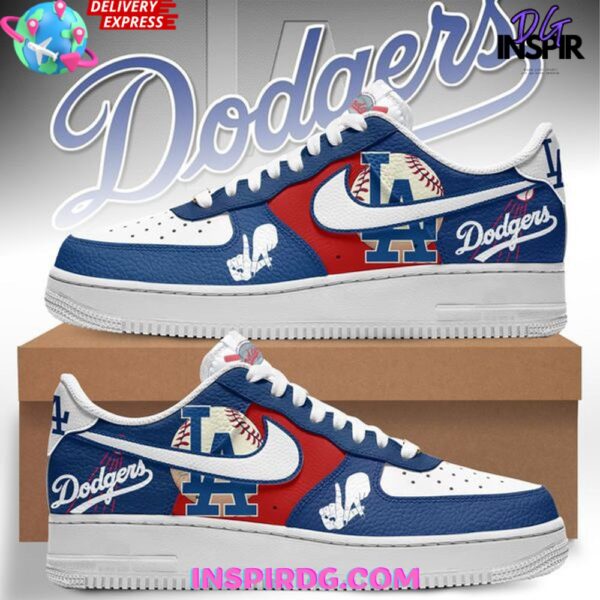 Tubopro Los Angeles Dodgers Air Low-Top Sneakers Shoes For Men And Women