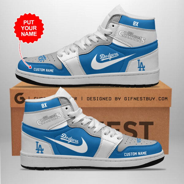 Tubopro Los Angeles Dodgers Air Low-Top Sneakers Shoes For Men And Women