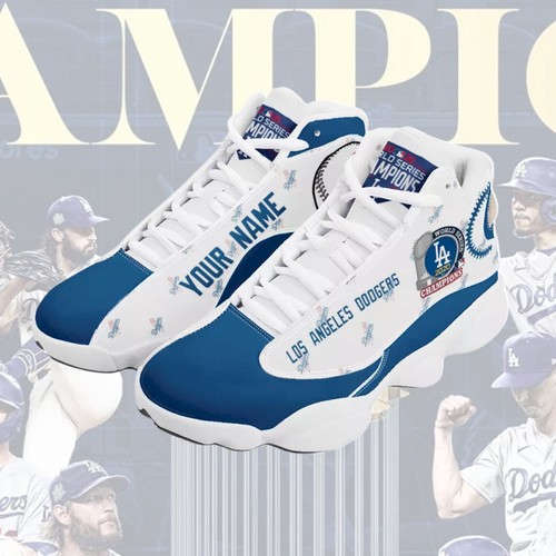 Tubopro Los Angeles Dodgers AJ13 Sneakers Shoes For Men And Women