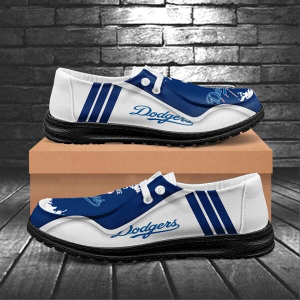 Tubopro Los Angeles Dodgers Hey Dude Shoes For Men And Women - Image 6
