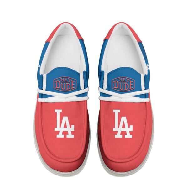 Tubopro Los Angeles Dodgers Personalized Hey Dude Shoes For Men And Women - Image 5