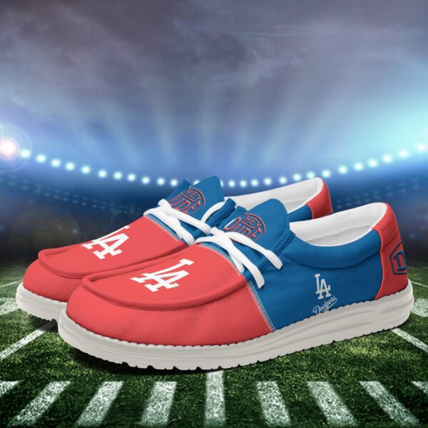 Tubopro Los Angeles Dodgers Personalized Hey Dude Shoes For Men And Women - Image 4