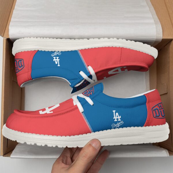 Tubopro Los Angeles Dodgers Personalized Hey Dude Shoes For Men And Women - Image 3