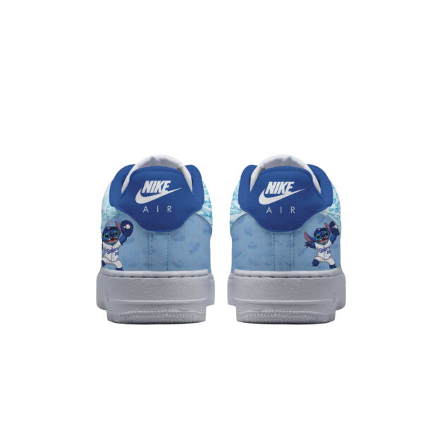Tubopro Los Angeles Dodgers x Stitch Air Low-Top Sneakers Shoes For Men And Women - Image 2