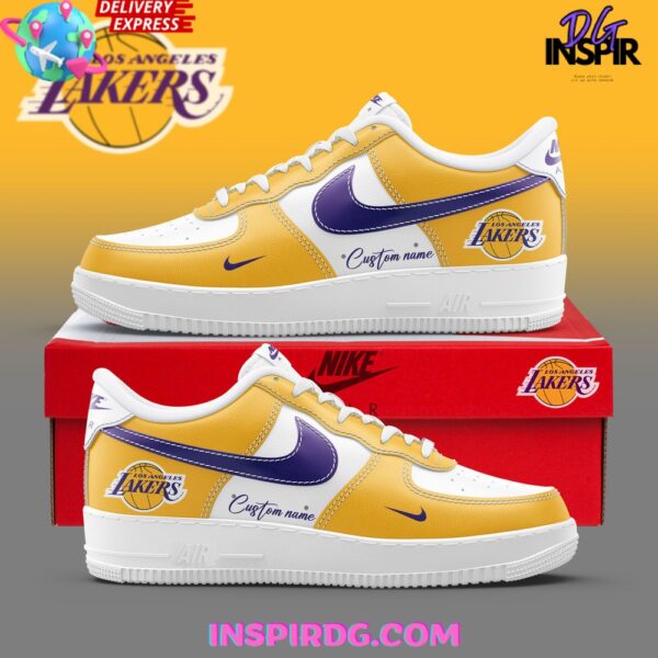 Tubopro Los Angeles Lakers Air Low-Top Sneakers Shoes For Men And Women