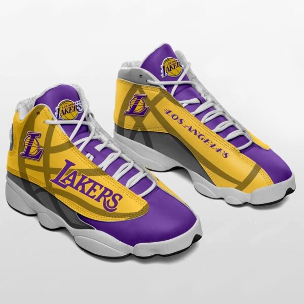 Tubopro Los Angeles Lakers AJ13 Sneakers Shoes For Men And Women