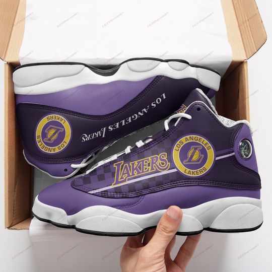 Tubopro Los Angeles Lakers AJ13 Sneakers Shoes For Men And Women
