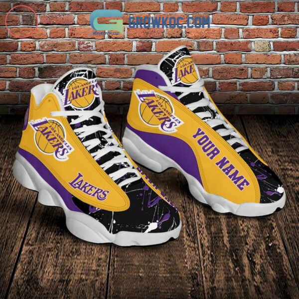Tubopro Los Angeles Lakers AJ13 Sneakers Shoes For Men And Women
