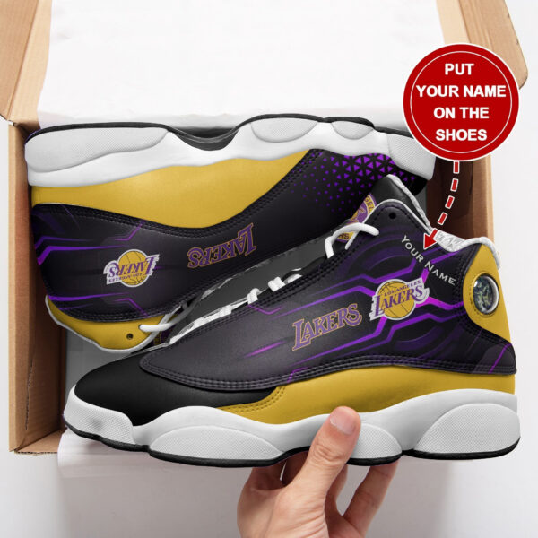 Tubopro Los Angeles Lakers NFL AJ13 Sneakers Shoes For Men And Women
